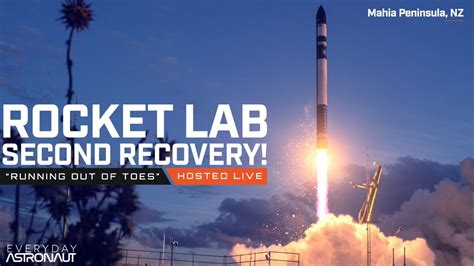 Watch Rocket Lab Attempt To Recover An Electron Rocket From Space