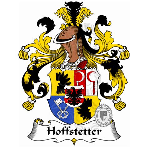 Hoffstetter Familie Heraldik Genealogie Wappen Hoffstetter