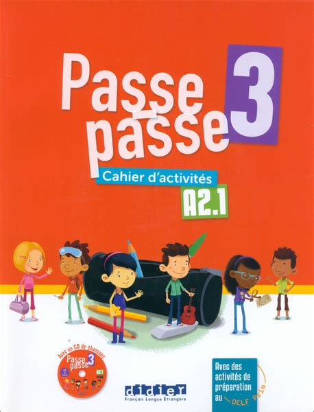 Passe Passe 3 A2 1 Cahier d activites CD Рабочая тетрадь