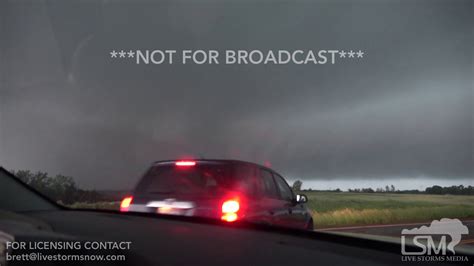 Linwood Kansas Violent Wedge Tornado Youtube