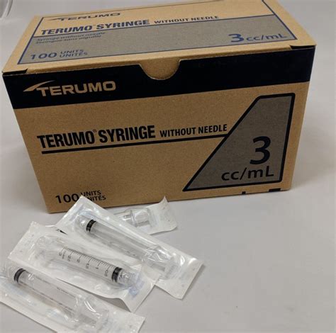 Terumo Cc Luer Lock Syringe Box