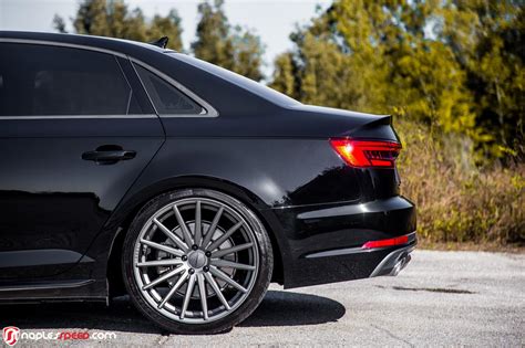 2017 Audi A4 Hunkers Down On 20″ Custom Wheels Carscoops