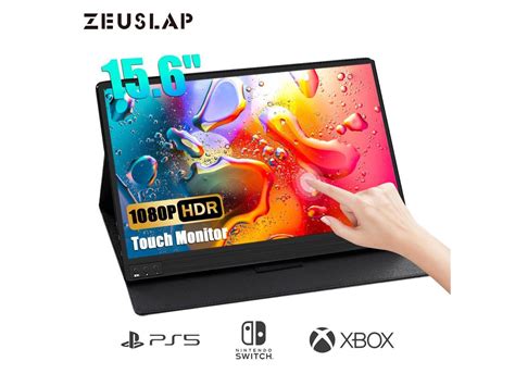 Zeuslap P At Inch Touchscreen Portable Monitor X Full Hd