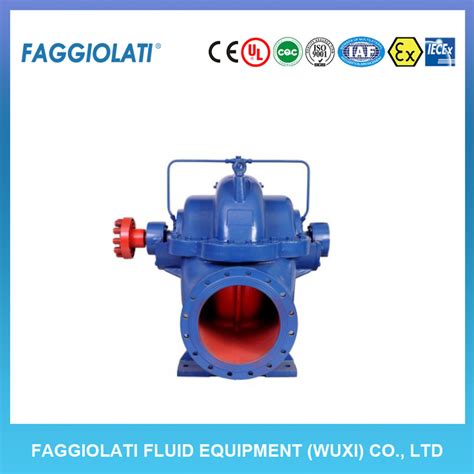 Industrial Electric Horizontal Single Stage Double Suction Centrifugal