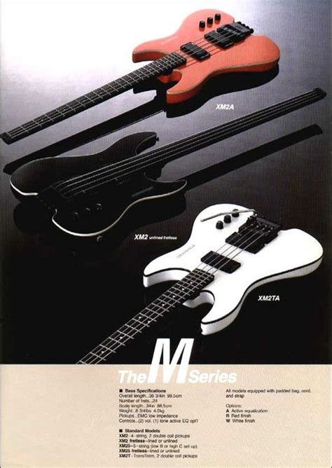 STEINBERGER Vintage Guitar Catalog Original Catalog Ned