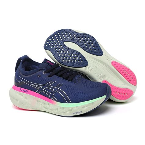 Asics Gel Nimbus รองเท้าวิ่ง พื้นหนา ดูดซับแรงกระแทก 2023 Shopee Thailand