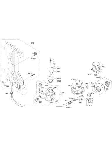 R Partiteur D Eau D Bim Tre V Pour Lave Vaisselle Bosch Siemens