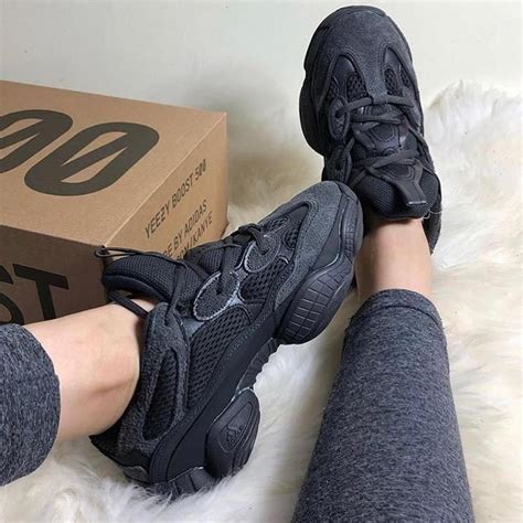 Adidas Yeezy 500 Utility Black Sneakers Sportstylist Black