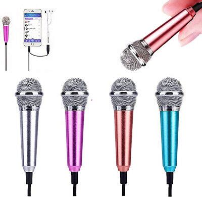 Mini Microphone Portable Vocal Tiny Microphone Asmr Microphone For