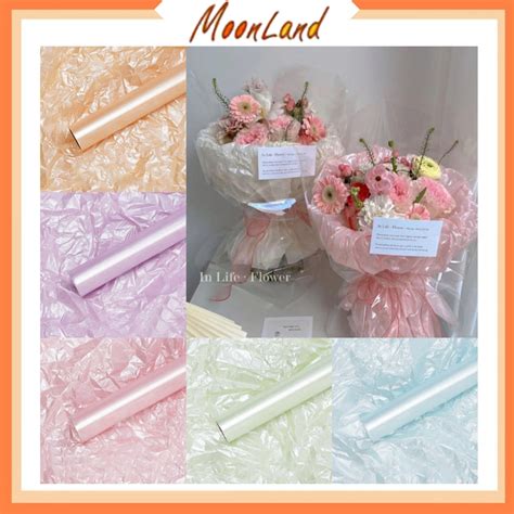 Jual Flower Wrapping Pearl Pear Paper Sydney Tissue Waterproof Korean