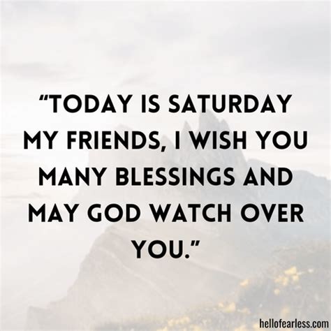 85 Saturday Blessings To Give Thanks & Set Intentions – Hello Fearless