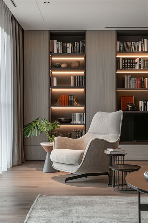 Modernize Your Home Library Sleek Shelving Unit Designs In 2024