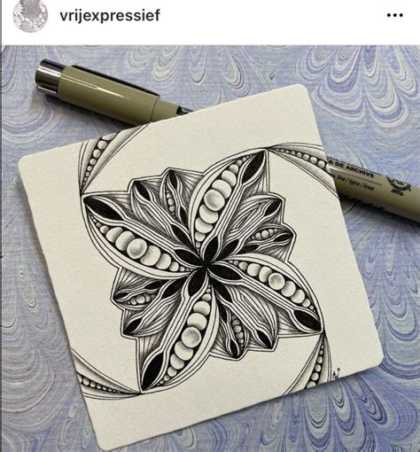 Pin By Dinah Dab On Zentangle In Zentangle Patterns Zentangle