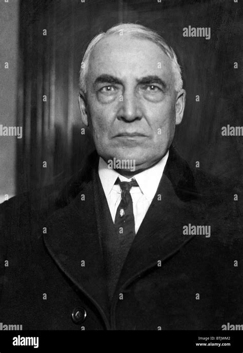 Warren G Harding 29th President Of The United States Photo Dated