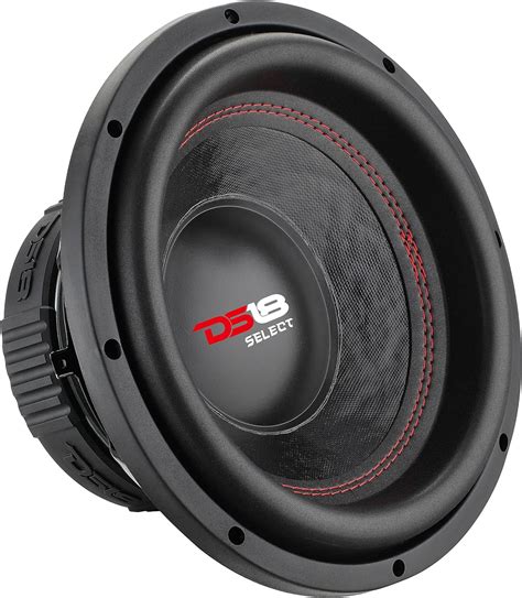 DS18 SLC10S Con Subwoofer De Coche 10 Pulgadas Cono De Fibra De