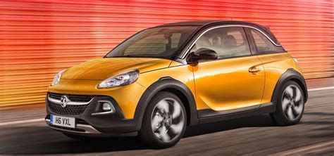 Opelvauxhall Adam Rocks Tough Looks Canvas Roof Vauxhall Adam Rocks