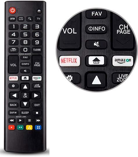 Amazon Pack Universal Remote Control For Lg Smart Tv All