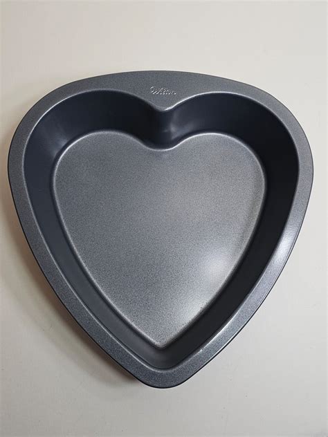 Wilton Non-stick Heart Shaped Cake Baking Pan No Return - Etsy