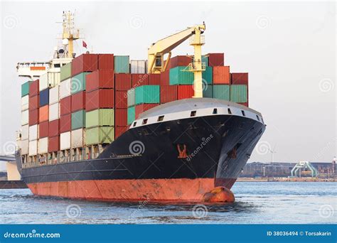 Cargo freight ship stock photo. Image of bulk, nautical - 38036494