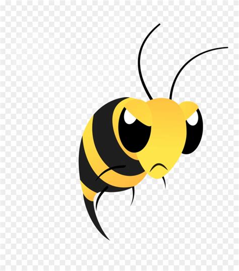 Angry Bee Clip Art - Png Download (#2620646) - PinClipart