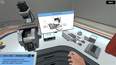 Light Microscopy Labster Virtual Labs