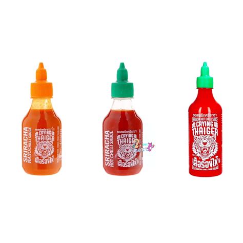 Sriracha Chili Sauce Crying Tiger Brand Size G Thaiger Extra Hot