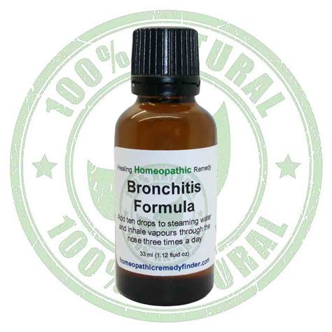 Chronic Bronchitis Homeopathy Treatment Helps relieve symptoms FAST