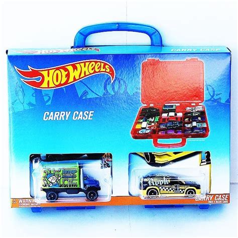ORIGINAL KOTAK MOBIL HOTWHEELS TEMPAT PENYIMPANAN MOBIL HOT WHEELS CARRY CASE GJN Shopee