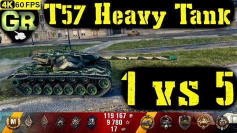 World Of Tanks T57 Heavy Tank Replay 6 Kills 7 1k Dmg Patch 1 4 0