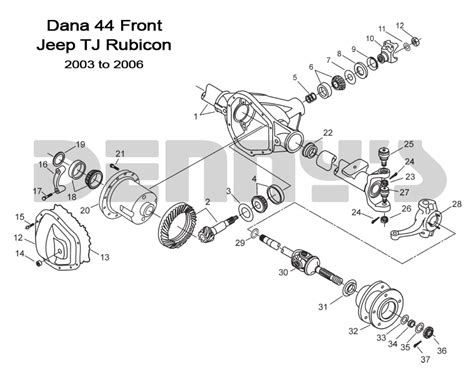 [DIAGRAM] 1978 Jeep Dana 44 Front Axle Diagram - MYDIAGRAM.ONLINE