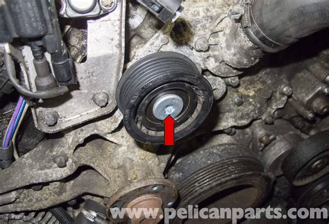 Mercedes Benz W211 Coolant Pump Replacement 2003 2009 E320 Pelican Parts Diy Maintenance Article