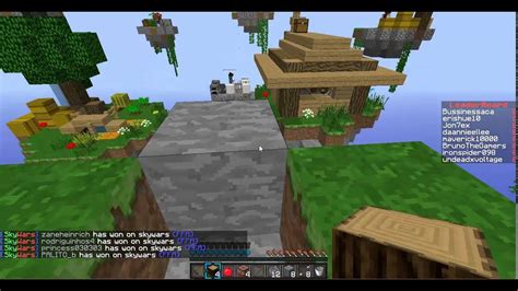 Skywars W Undeadxvoltage Epic Fail Youtube