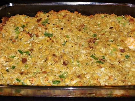 Savannah Seafood Stuffing Recipe