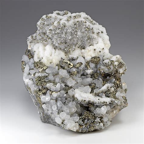 Pyrite With Quartz Minerals For Sale 80311793