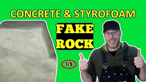 How To Make Rocks From Styrofoam 1 5 YouTube