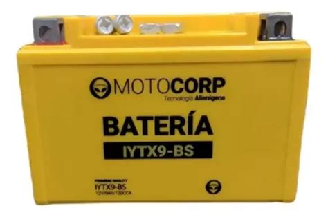 Batería Motocorp Mf fa Iytx9 bs Bs250 Tc250