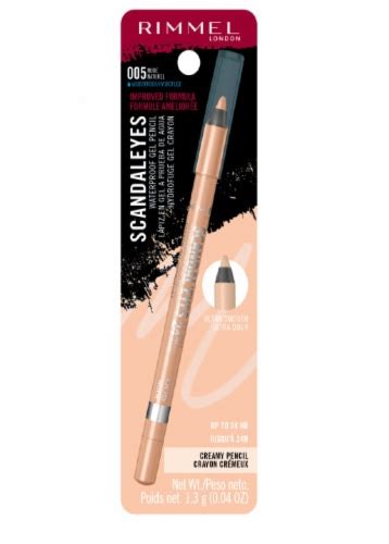 Rimmel Scandaleyes Waterproof 005 Nude Kohl Kajal Eyeliner 1 Ct Kroger