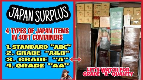 Japan Surplus Philippines 🇯🇵 Part 3 A Quality For 40ft Container