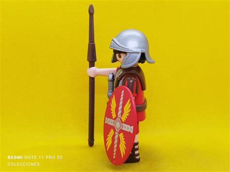 Playmobil Auxiliar Romano Legionario Colecciones De Ocasi N