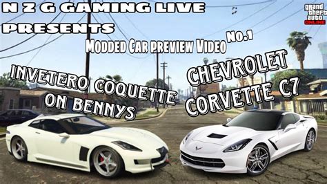 Gta Online Invetero Coquette Modded Or Chevrolet Corvette C