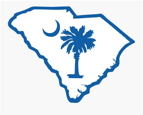 South Carolina Flag Silhouette Free Transparent Clipart Clipartkey