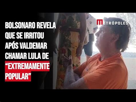 Bolsonaro Fala Em Implos O Do Pl Ap S Elogios De Valdemar A Lula Youtube