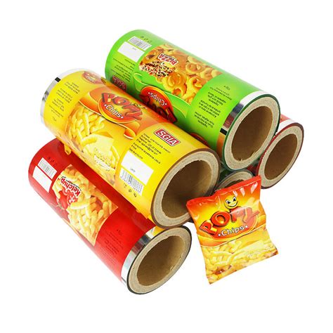 Custom Printed Metallized Foil Film Roll Packaging Polysmarts Packaging