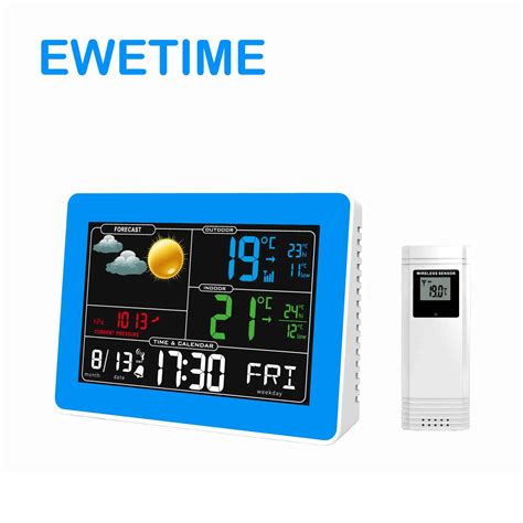 433mhz Digital Wireless Weather Station With Outdoor Sensor For