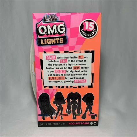 New Lol Surprise Omg Lights Speedster Fashion Doll With 15 Surprises