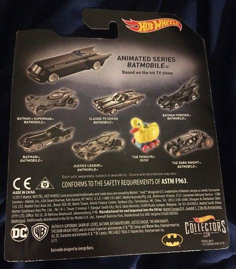 Hot Wheels Batman The Animated Series Batmobile Scale