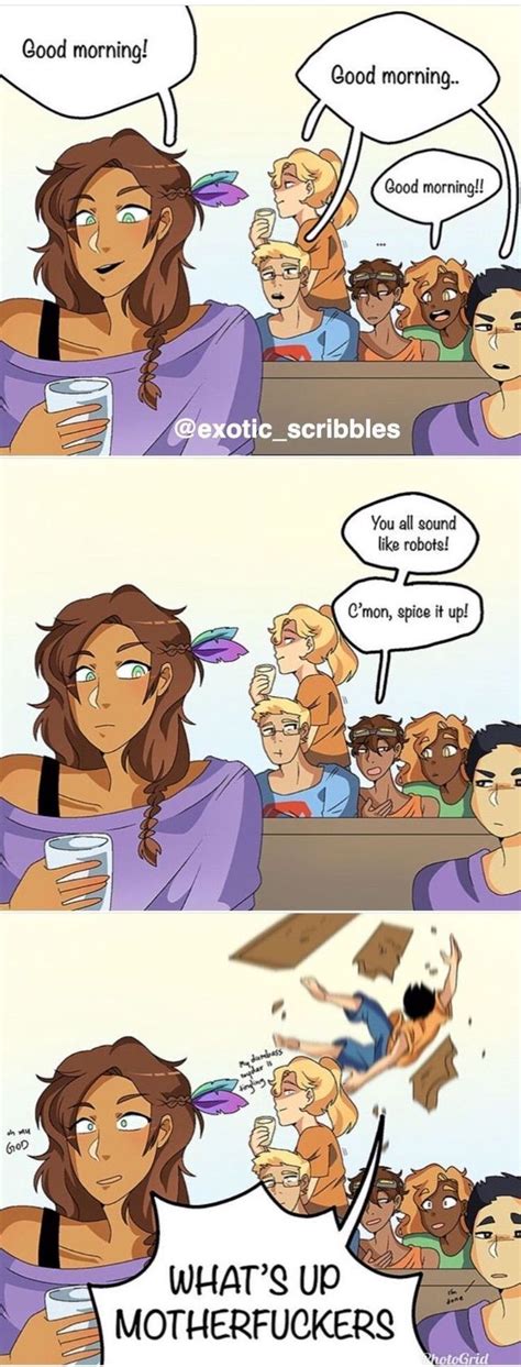 Pjo Hoo Soulmate Au Chapter 6 Party Percy Jackson Comics Percy