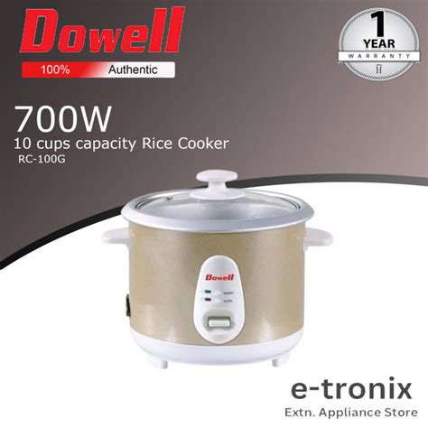 Dowell Rc G Cups Rice Cooker Lazada Ph