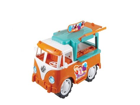 CARRINHO DE BRINQUEDO KOMBICA SORVETE Brinquedo Kendy Brincar Faz