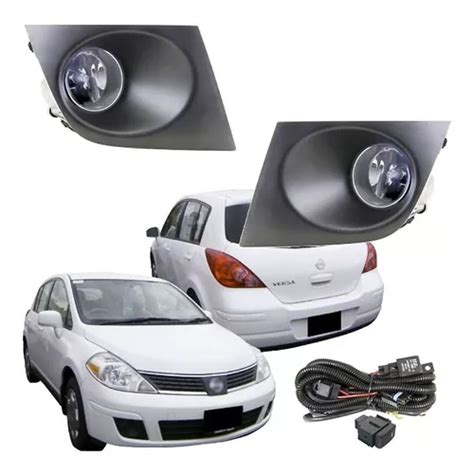 Kit Faros Niebla Nissan Tiida 2007 2016 Arnes Envío gratis